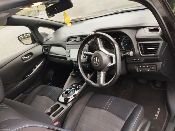 Nissan Leaf Hatchback, Electric, 2018, Black