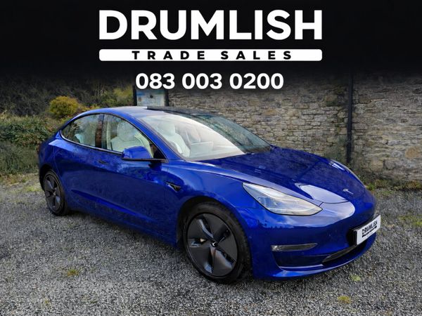 Tesla Model 3 Saloon, Electric, 2022, Blue
