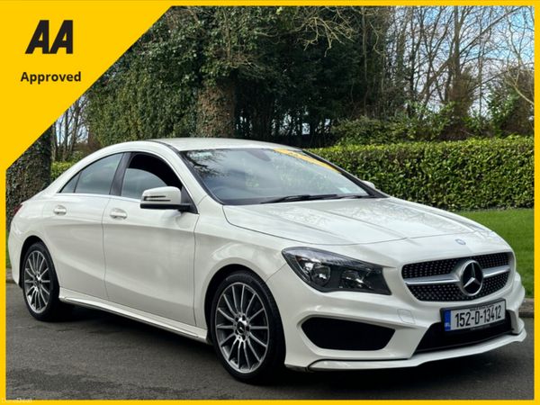 Mercedes-Benz CLA Saloon, Petrol, 2015, White