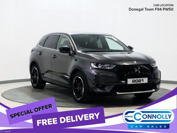 DS Automobiles DS 7 Crossback SUV, Petrol Hybrid, 2021, Grey