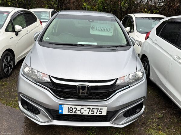 Honda Fit Hatchback, Petrol Hybrid, 2018, Silver