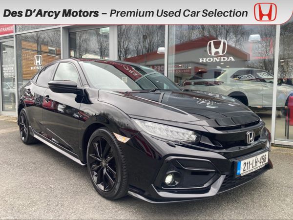 Honda Civic Hatchback, Petrol, 2021, Black