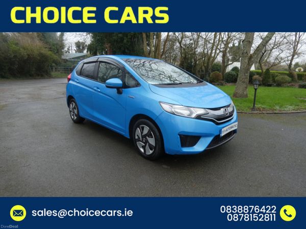 Honda Fit Hatchback, Petrol Hybrid, 2015, Blue