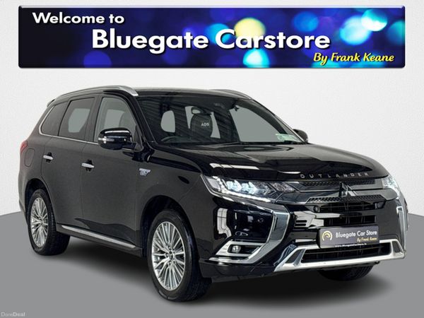 Mitsubishi Outlander Estate, Petrol Plug-in Hybrid, 2021, Black
