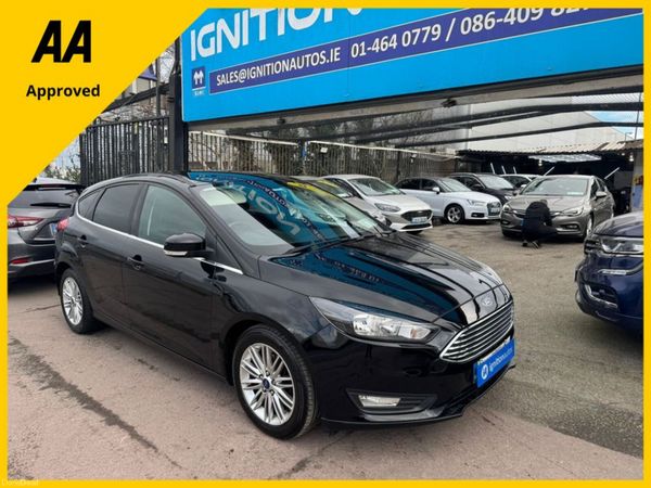 Ford Focus Hatchback, Petrol, 2017, Black