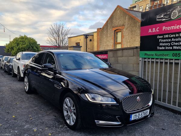 Jaguar XF Saloon, Diesel, 2017, Black