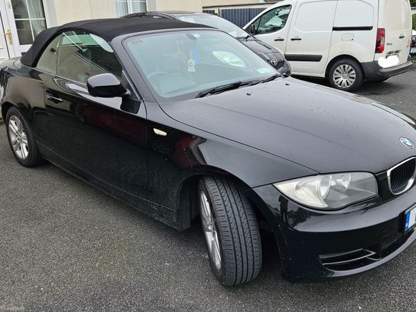 BMW 1-Series Convertible, Diesel, 2011, Black