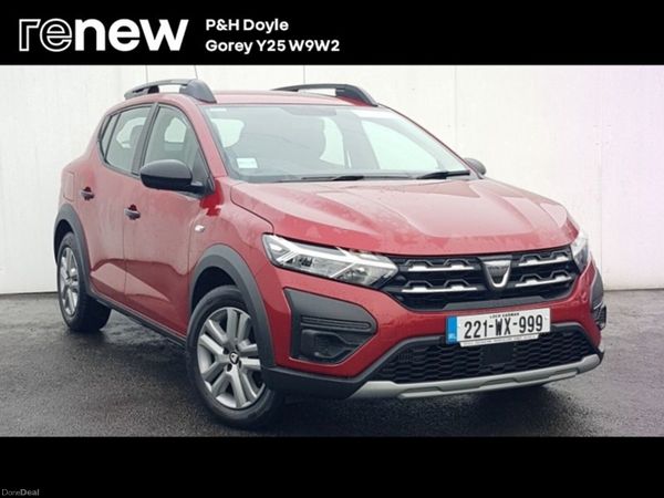 Dacia Sandero Stepway Hatchback, Petrol, 2022, Red