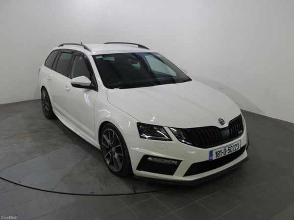 Skoda Octavia Estate, Diesel, 2018, White