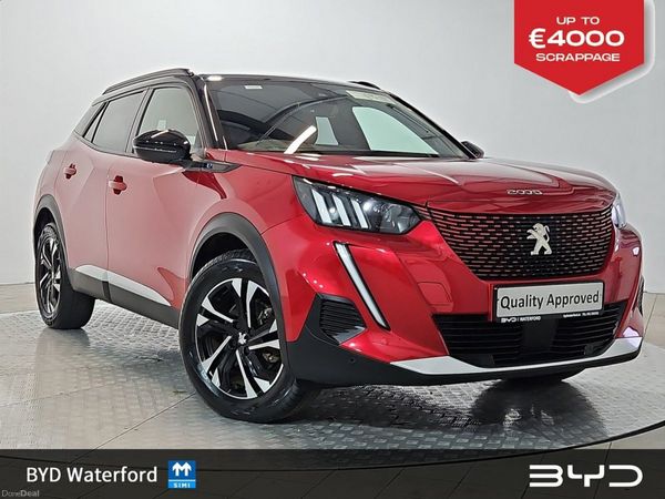 Peugeot 2008 MPV, Electric, 2023, Red