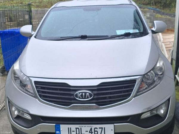 Kia Sportage SUV, Diesel, 2011, Silver