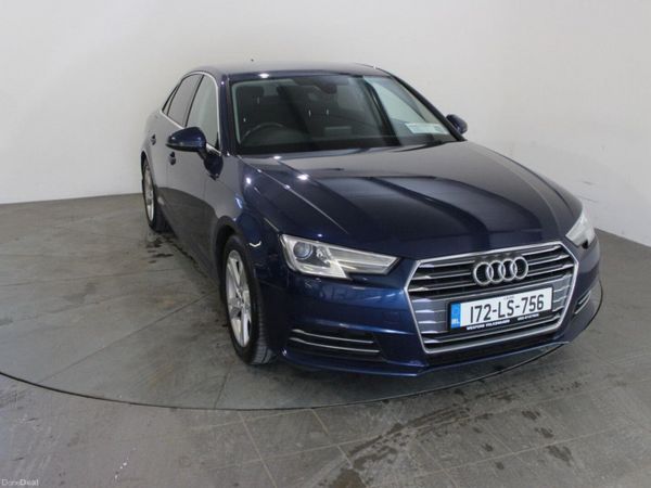 Audi A4 Saloon, Diesel, 2017, Blue