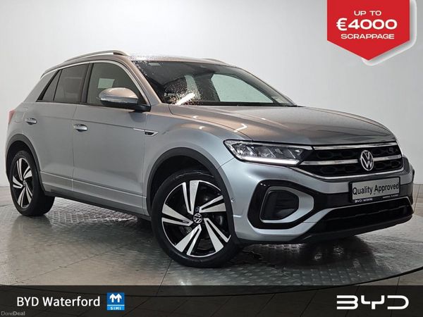 Volkswagen T-Roc SUV, Petrol, 2022, Grey