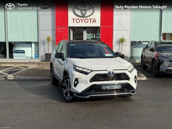 Toyota RAV4 Estate, Petrol Plug-in Hybrid, 2023, White