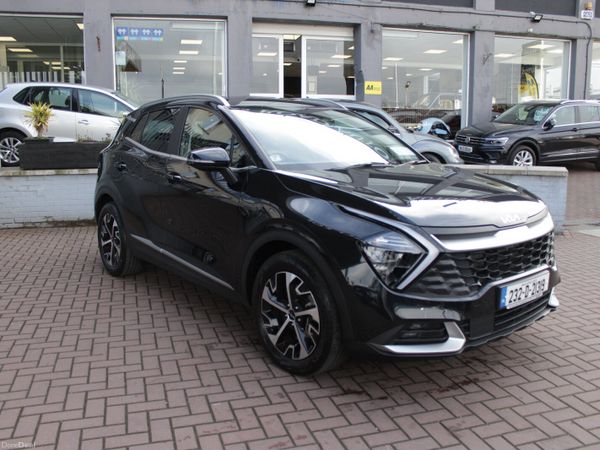 Kia Sportage SUV, Petrol Hybrid, 2023, Black