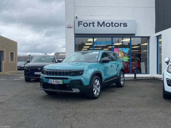 Jeep Avenger SUV, Electric, 2025, Blue