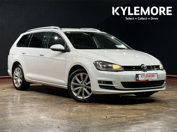 Volkswagen Golf Estate, Petrol, 2017, White