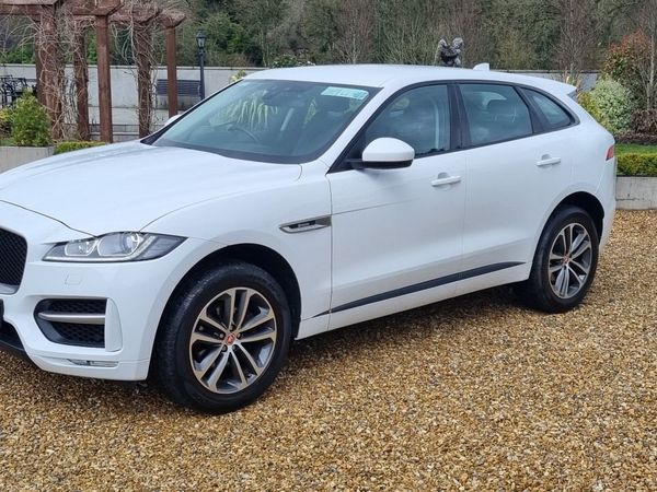 Jaguar F-Pace SUV, Diesel, 2018, White