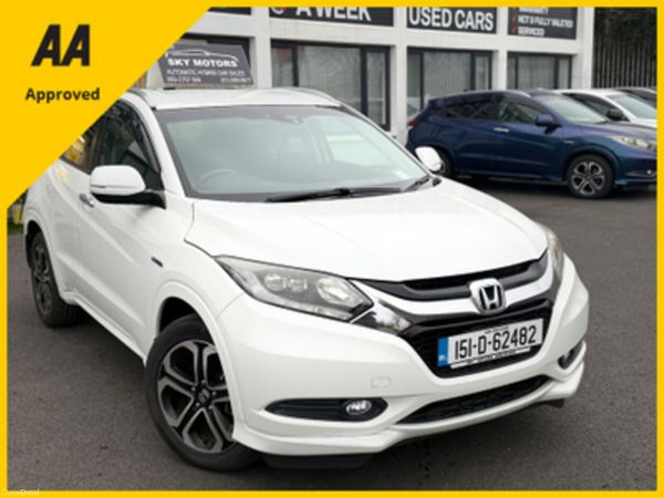 Honda Vezel Estate, Petrol Hybrid, 2015, White