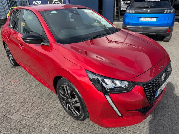 Peugeot 208 Hatchback, Petrol, 2023, Red