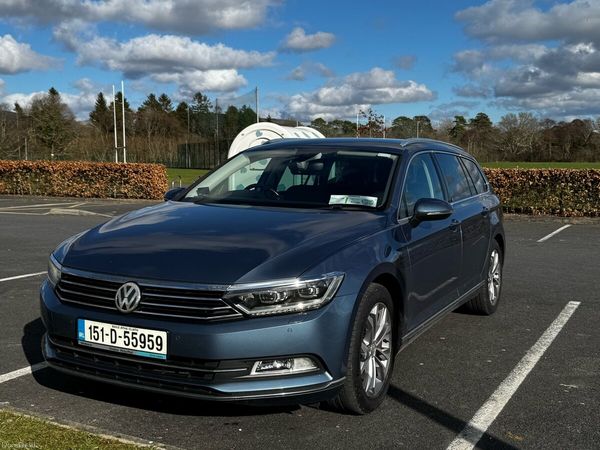 Volkswagen Passat Estate, Petrol, 2015, Blue