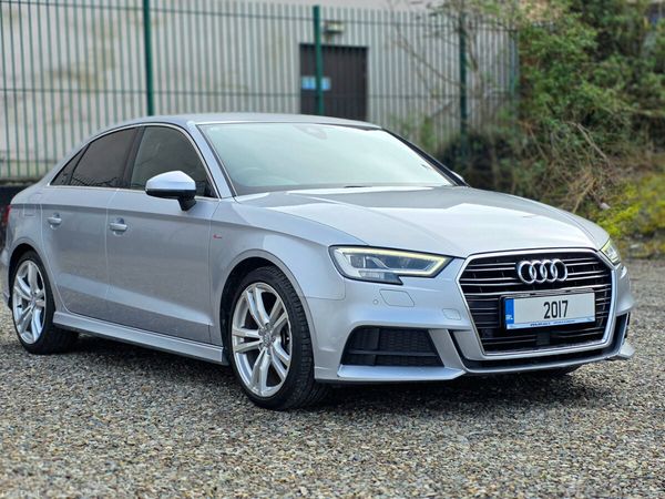 Audi A3 Saloon, Petrol, 2017, Silver