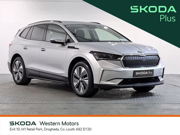 Skoda Enyaq SUV, Electric, 2023, Silver