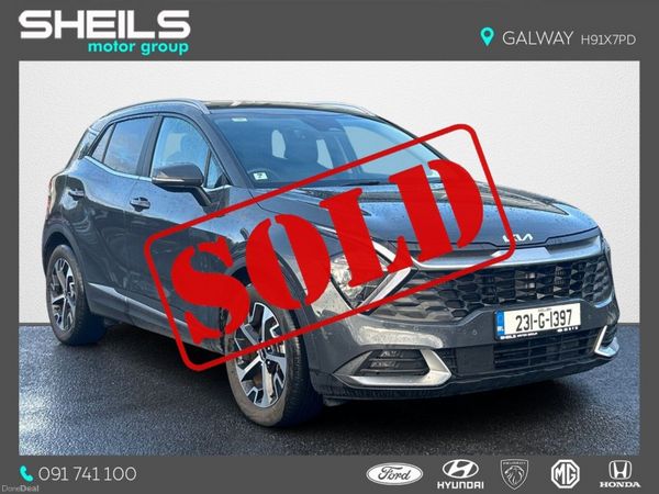 Kia Sportage SUV, Petrol Hybrid, 2023, Grey