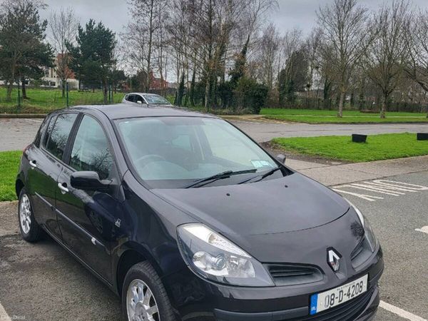 Renault Clio Hatchback, Petrol, 2008, Black