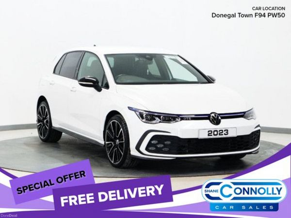 Volkswagen Golf Hatchback, Petrol Hybrid, 2023, White