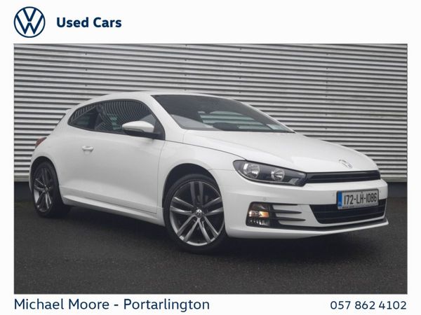 Volkswagen Scirocco Coupe, Petrol, 2017, White