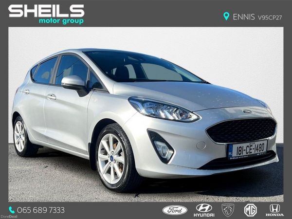 Ford Fiesta Hatchback, Petrol, 2018, Grey