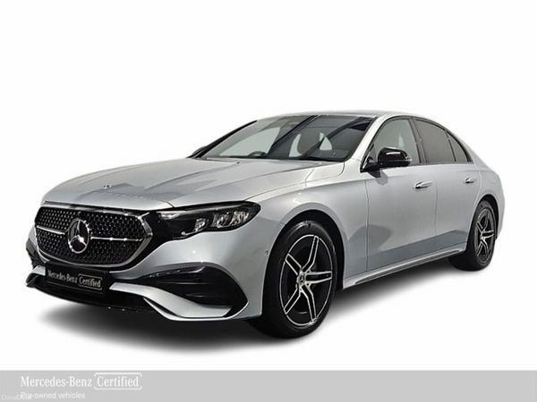 Mercedes-Benz E-Class Saloon, Diesel Plug-in Hybrid, 2024, Silver