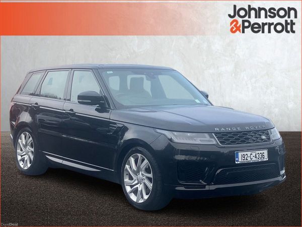 Land Rover Range Rover Sport SUV, Petrol Plug-in Hybrid, 2019, Black