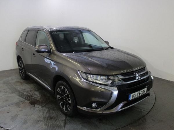 Mitsubishi Outlander SUV, Petrol Plug-in Hybrid, 2016, Brown