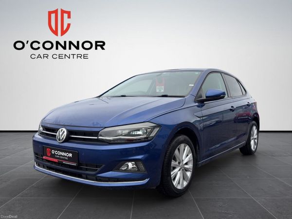 Volkswagen Polo Hatchback, Petrol, 2018, Blue