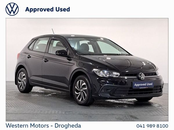 Volkswagen Polo Hatchback, Petrol, 2023, Black
