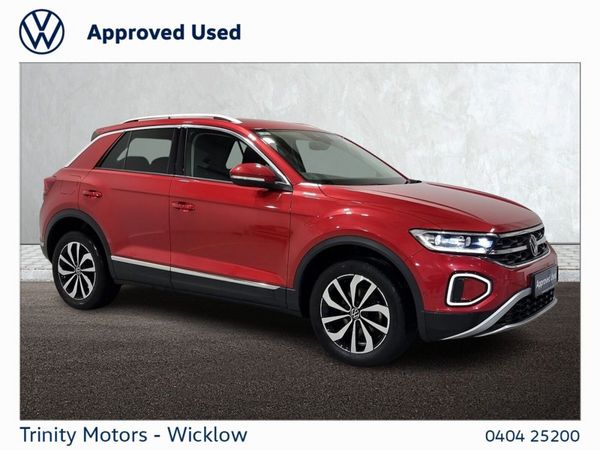 Volkswagen T-Roc SUV, Petrol, 2023, Red