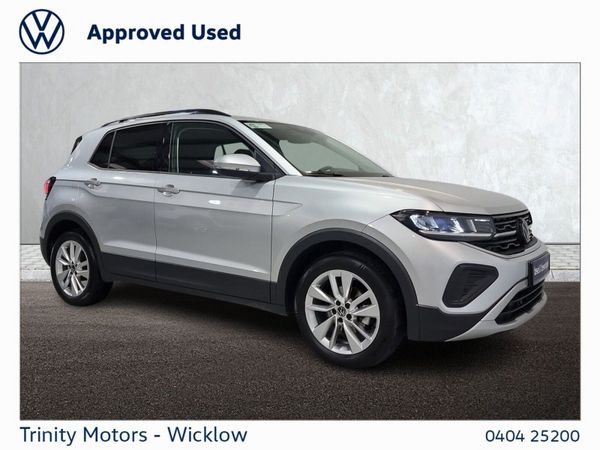 Volkswagen T-Cross Estate, Petrol, 2025, Silver