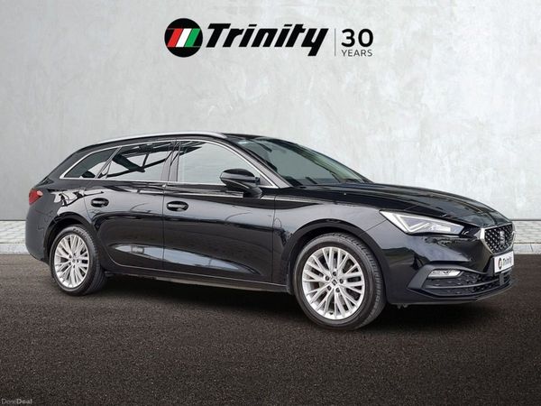 SEAT Leon Estate, Petrol Plug-in Hybrid, 2021, Black