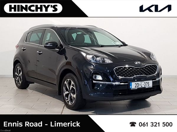 Kia Sportage SUV, Diesel, 2020, Black