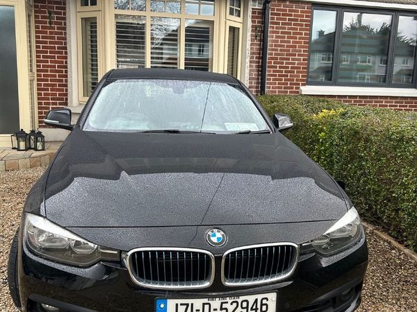 BMW 3-Series Saloon, Petrol Plug-in Hybrid, 2017, Black