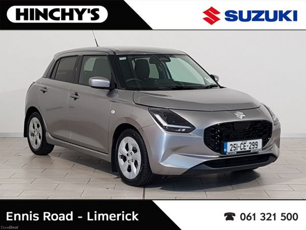 Suzuki Swift Hatchback, Petrol Hybrid, 2025, Grey