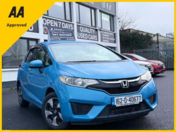 Honda Jazz Hatchback, Petrol Hybrid, 2016, Blue
