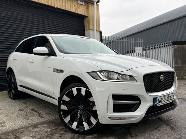 Jaguar F-Pace SUV, Diesel, 2016, White