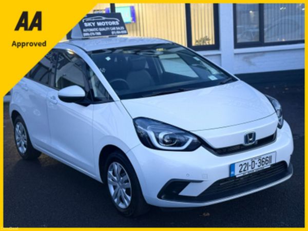 Honda Jazz Hatchback, Petrol Hybrid, 2022, White