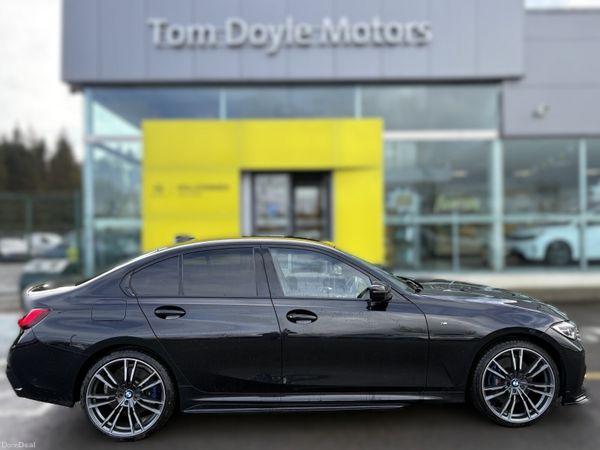 BMW 3-Series Saloon, Petrol Hybrid, 2021, Black