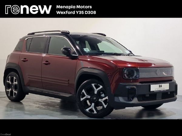 Renault 4 Hatchback, Electric, 2026, Red