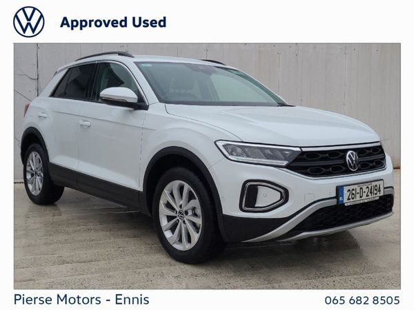 Volkswagen T-Roc SUV, Diesel, 2026, White
