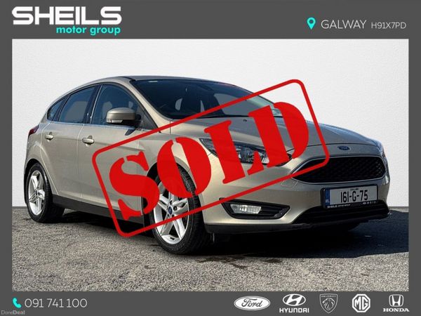 Ford Focus Hatchback, Petrol, 2016, Silver